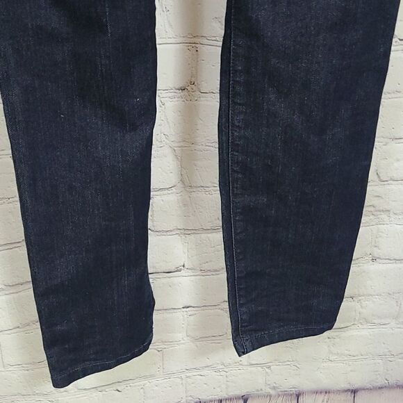 Heidi Klum Loved Maternity Dark Blue Jeans Legging UnderBelly Skinny Jegging - Picture 4 of 10